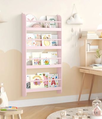 Mack &amp; Milo Albertson 43.7&#39;&#39; H X 22.8&#39;&#39; W Kids Floating Bookshelf