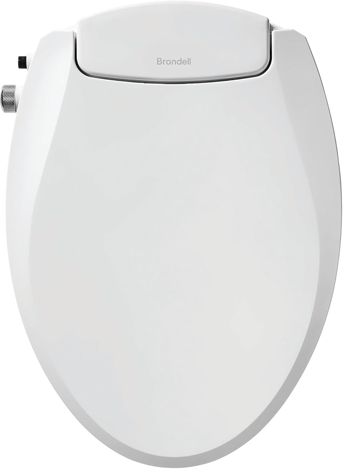 Brondell EcoSeat Round Non-Electric Bidet Toilet Seat