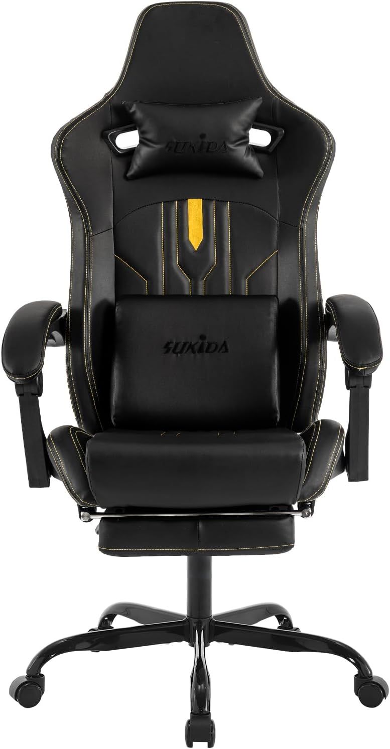 SUKIDA Massage Gaming Chair