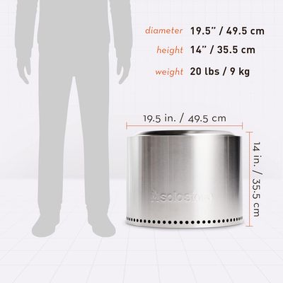 Solo Stove Bonfire 2.0 Smokeless Fire Pit