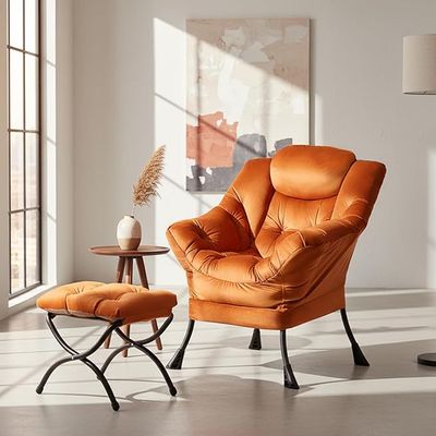 Tiita Lazy Modern Large Accent Lounge Chair