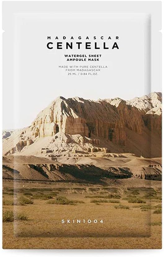 SKIN1004 Madagascar Sheet Masks, Color: Watergel Sheet Ampoule Mask