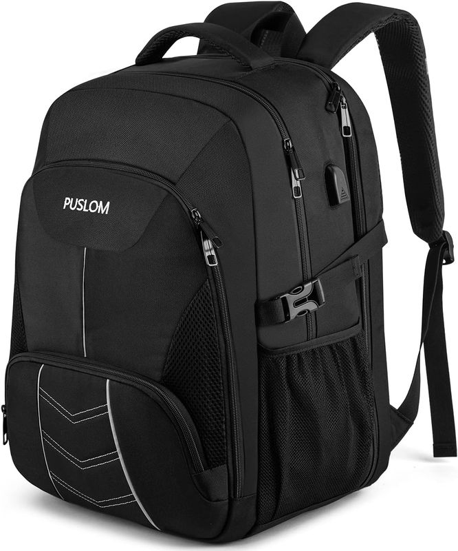 PUSLOM Extra Large Travel Laptop Backpack