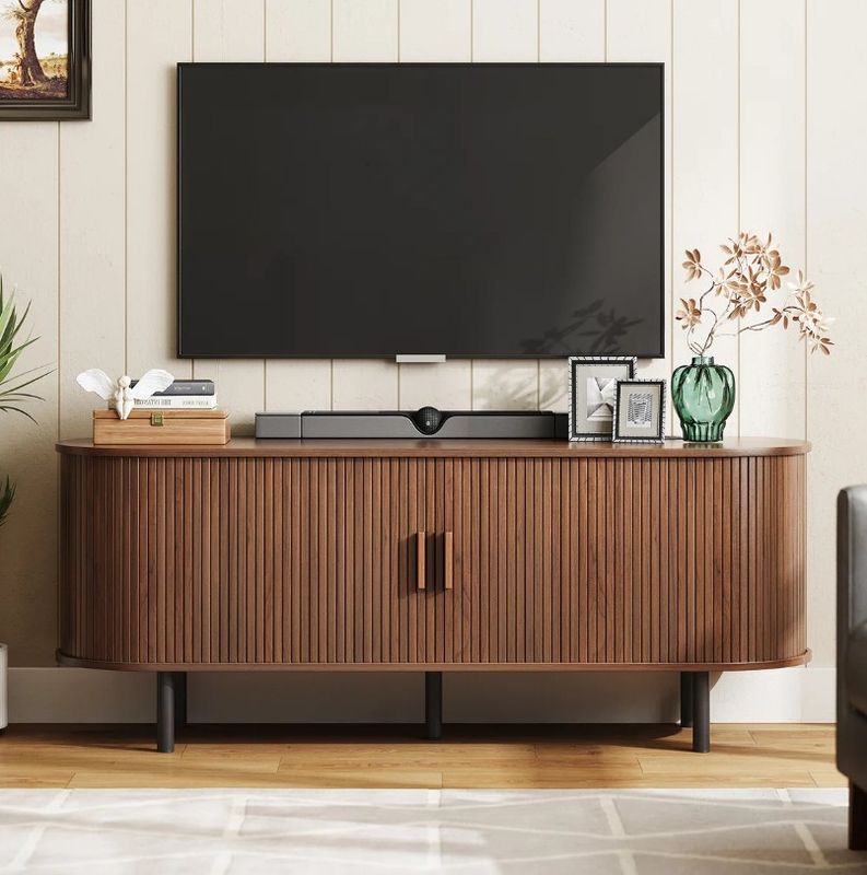 Ebern Designs Jalonda Modern Wood TV Stand
