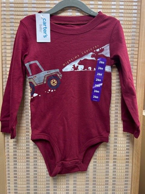 Carter's Baby Nighttime Explorer Jumpsuit, Size 12m