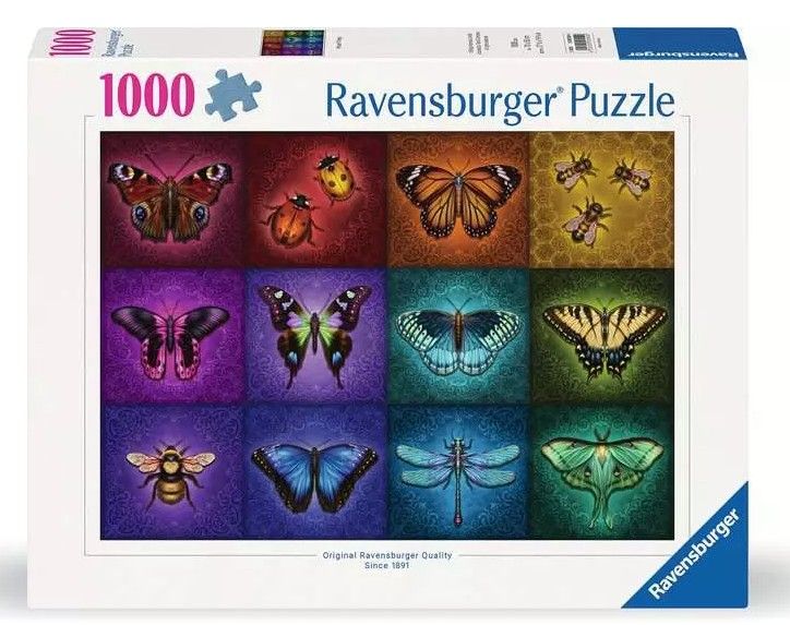 Jigsaw Puzzle Winged Things - 1000 Pieces Puzzle