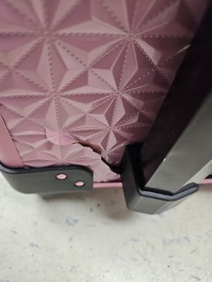 *Imperfect* Adazzo 4 in 1 Rolling Makeup Trolley Train Case