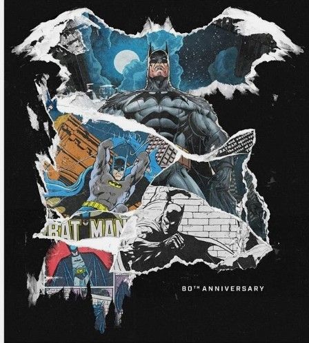 Batman 80th Anniversary Wall Canvas