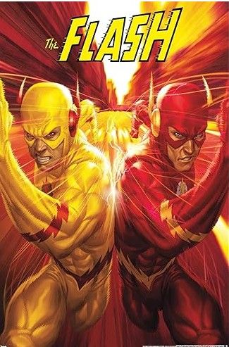 Reverse Flash canvas Wall Art 17x24''