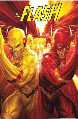 Reverse Flash canvas Wall Art 17x24''