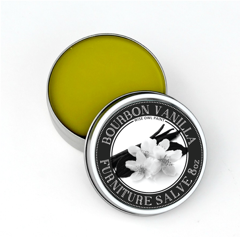 8 oz Bourbon Vanilla Furniture Salve