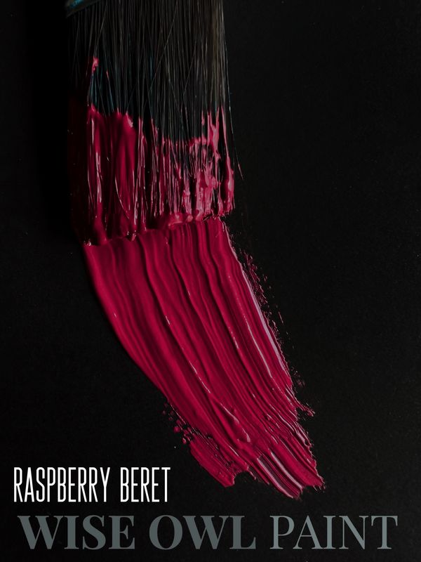 Chalk Synthesis Paint, Raspberry Beret, 16oz