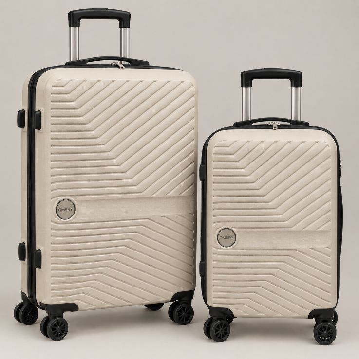 OMBRY 2 Piece Hardside Luggage Set