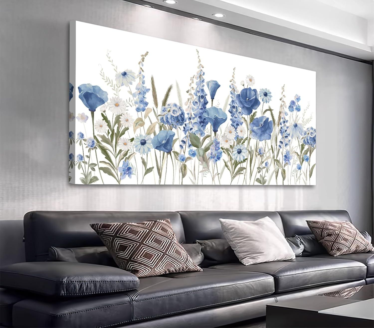 arteWOODS Elegant Flowers Wall Art, 24"x48"