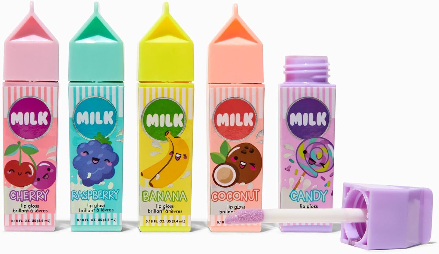 Claire's Milk Lip Gloss Set