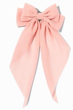 Claire's Long Tail Hair Bow Clip
