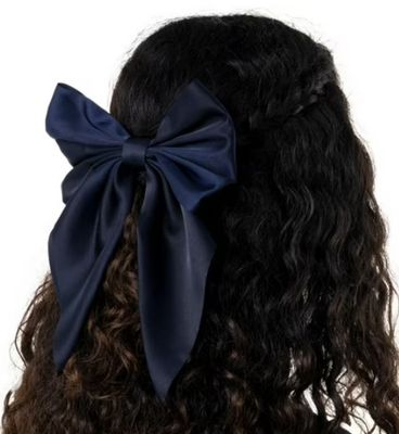 Claire's Satin Hair Bow Clip
