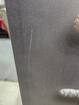 *Imperfect* Boho Black Chic Home Modern Wall Canvas