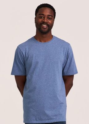 Denver Hayes Men's 50 Wash Classic Fit Crewneck T-Shirt