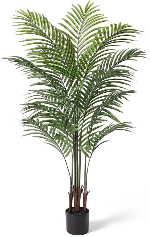Artificial Areca Palm Plant, 6ft