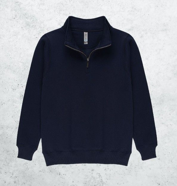 Milltex Quarter Zip Sweater, Medium