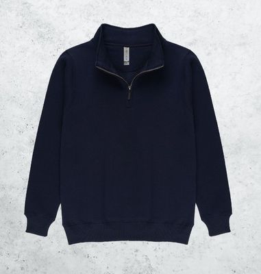 Milltex Quarter Zip Sweater, Medium