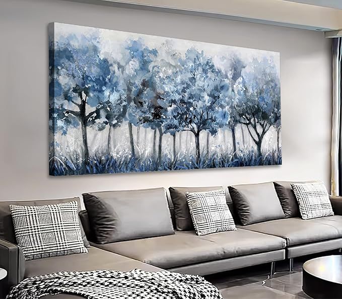 yearainn Abstract Forest Canvas Wall Art, 20"x40"