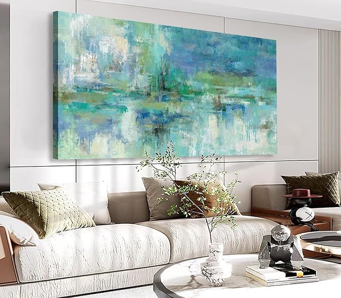 VEAEE Abstract Canvas Wall Art, 30"x60"