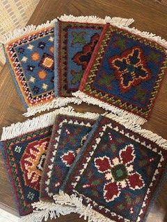 Oriental Rug Table Coaster