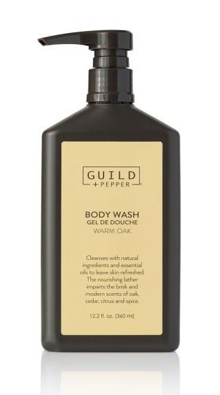 Guild+Pepper Shower Gel, Warm Oak Scent, 12.2 oz (360ml)