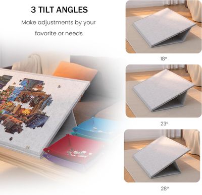 Lavievert 1500 Piece Tilting Puzzle Board