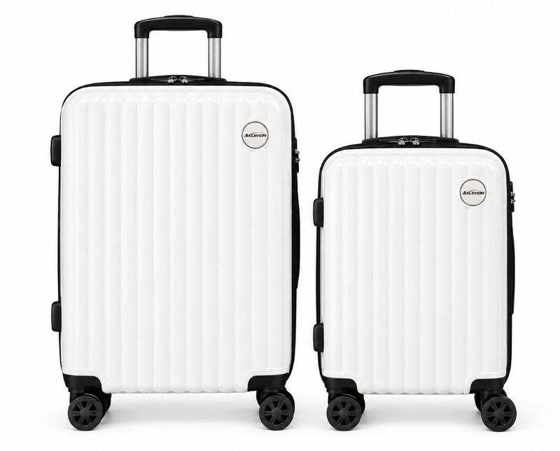 Aklsvion 2-Piece Hardside Luggage Set