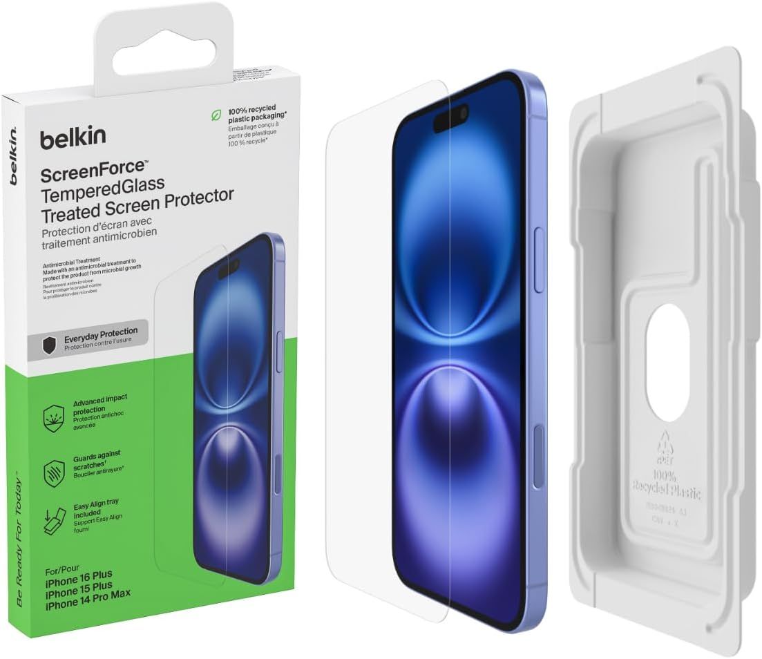 Belkin ScreenForce TemperedGlass Treated Screen Protector