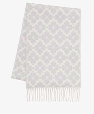 Kate Spade New York Spade Flower Cashmere Scarf