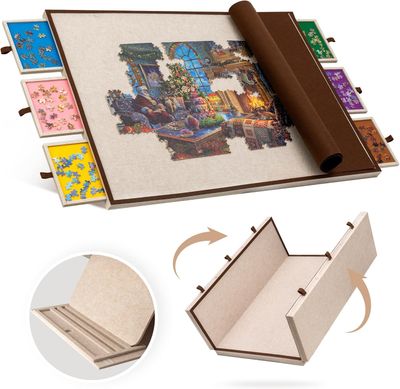 Becko US 2000 Piece Foldable &amp; Tilting Puzzle Board