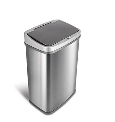 *Imperfect* Nine Stars 13.2 Gallon Motion Sensor Trash Can