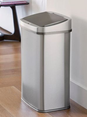*Imperfect* Nine Stars 13.2 Gallon Motion Sensor Trash Can