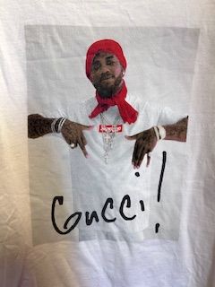 Supreme Gucci Mane T-Shirt; Medium