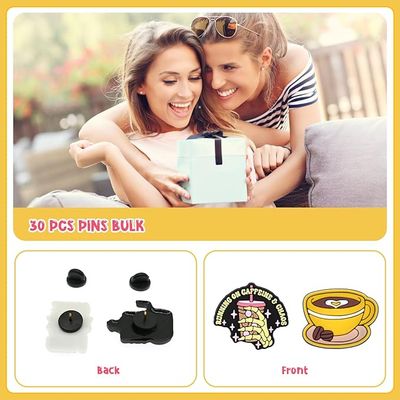 30pcs Cute Pins,  Backpack, Jackets, Hats