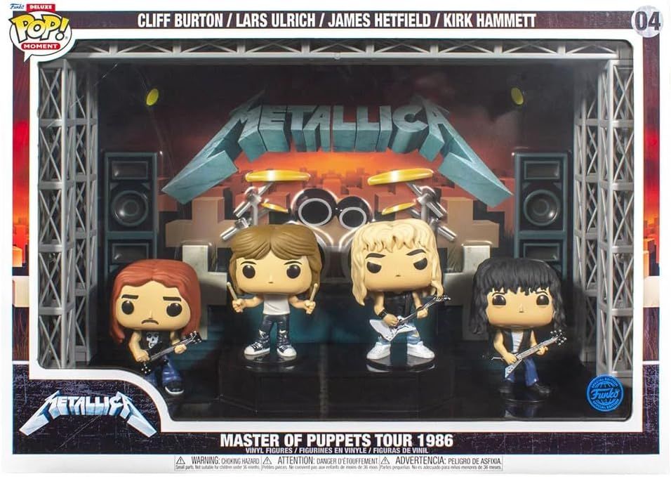 Funko Pop! Moment Deluxe: Metallica Master of Puppets Tour (1986)