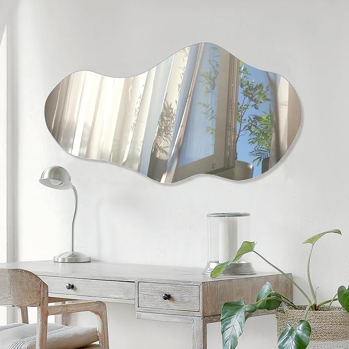 Perfnique Irregular Asymmetrical Wall Mirror