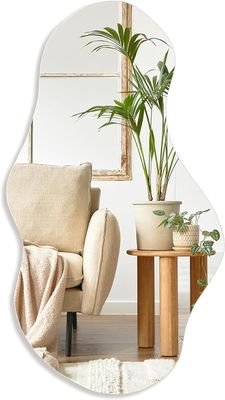 Perfnique Irregular Asymmetrical Wall Mirror