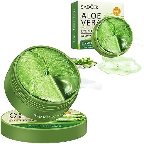 Sadoer, Under Eye Mask - 60 PCS Aloe Vera