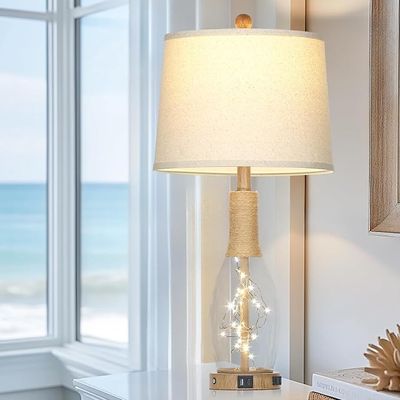 28" Coastal Table Lamps