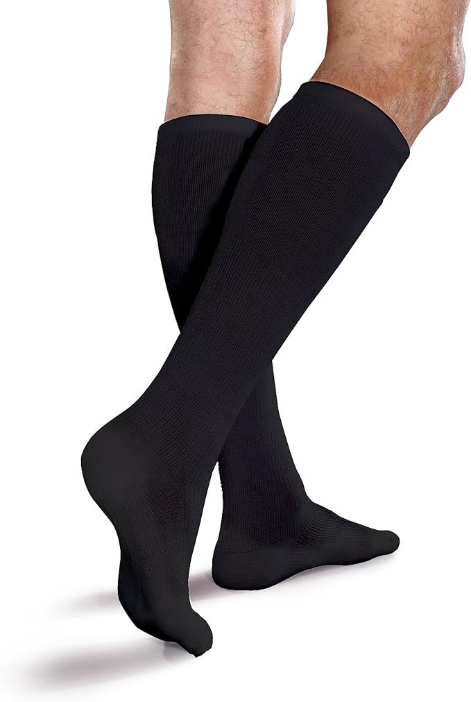 Therafirm Core-Spun Firm Support Knee High Socks, Size: Medium