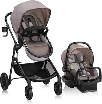 Evenflo Pivot Modular Travel System, Desert Tan