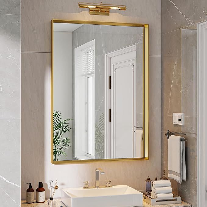 BEAUTYPEAK 20" X 30" Bathroom Mirror