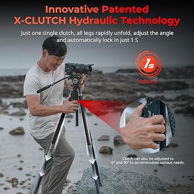 SMALLRIG Potato Jet TRIBEX SE Aluminum Camera Tripod