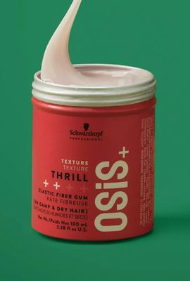 Osis+ Thrill Elastic Clay Hair Styling Fibre Gum, 3.38 fl. oz