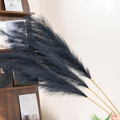 penepico Faux Black Pampas Grass Decor